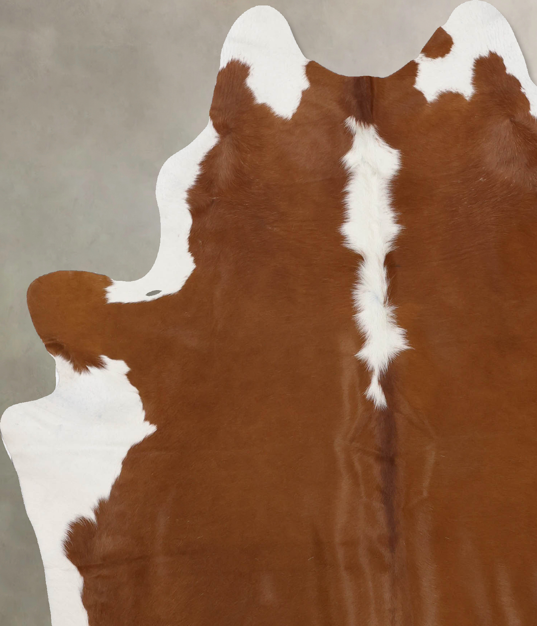 Hereford X-Large Brazilian Cowhide Rug 7'2"H x 5'10"W #B10682 by Hudso