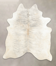 Grey Brindle XX-Large Brazilian Cowhide Rug 7'11"H x 6'8"W #B1079 by Hudson Hides