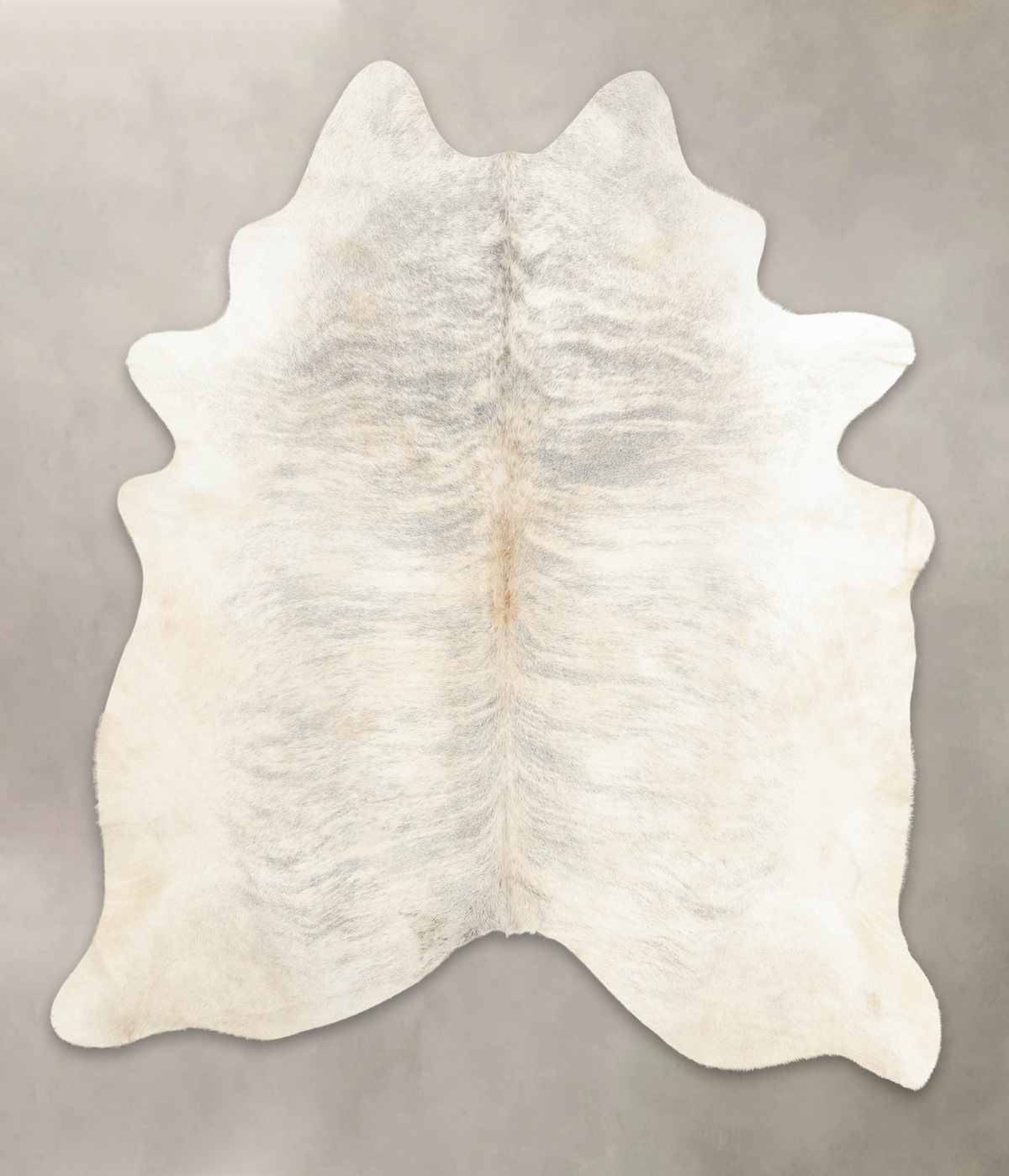 Grey Brindle Cowhide Rug #B1079