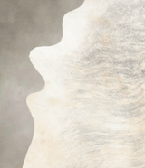 Grey Brindle XX-Large Brazilian Cowhide Rug 7'11"H x 6'8"W #B1079 by Hudson Hides