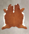 Hereford XX-Large Brazilian Cowhide Rug 7'3