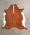 Hereford XX-Large Brazilian Cowhide Rug 7'5