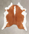 Hereford XX-Large Brazilian Cowhide Rug 8'8