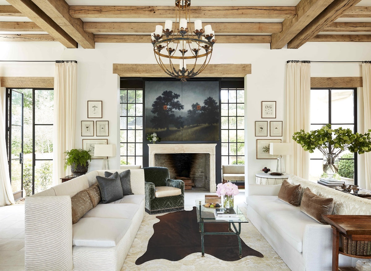 Chocolate Cowhide Rug #B11567