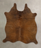 Medium Brindle Medium Brazilian Cowhide Rug 5'3