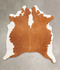 Hereford X-Large Brazilian Cowhide Rug 7'4