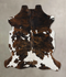 Tricolor X-Large European Cowhide Rug 7'0
