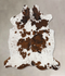 Tricolor X-Large European Cowhide Rug 6'11