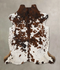 Tricolor X-Large European Cowhide Rug 7'0