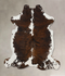 Tricolor X-Large European Cowhide Rug 6'9