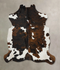 Tricolor X-Large European Cowhide Rug 7'2