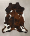 Tricolor X-Large European Cowhide Rug 7'1