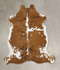 Tricolor X-Large European Cowhide Rug 7'3