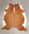 Hereford XX-Large Brazilian Cowhide Rug 7'9