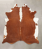 Hereford XX-Large Brazilian Cowhide Rug 7'8