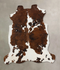 Tricolor X-Large European Cowhide Rug 6'9