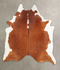 Hereford XX-Large Brazilian Cowhide Rug 8'7