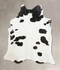 Black and White X-Large Brazilian Cowhide Rug 7'10