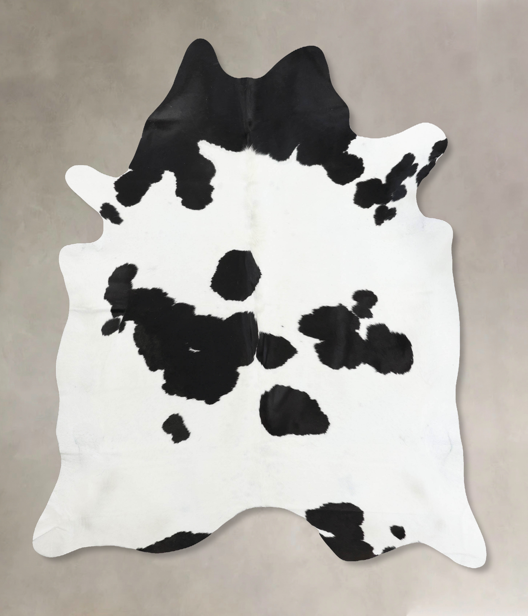 Black and White XX-Large Brazilian Cowhide Rug 8'3"H x 6'6"W #B12477 b