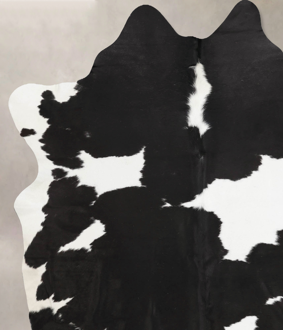 Black and White XX-Large Brazilian Cowhide Rug 8'3"H x 6'8"W #B12507 b