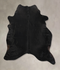 Solid Black X-Large Brazilian Cowhide Rug 7'7