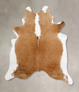 Hereford XX-Large Brazilian Cowhide Rug 7'7"H x 6'10"W #B12536 by Hudson Hides