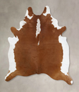 Hereford XX-Large Brazilian Cowhide Rug 8'7"H x 6'11"W #B12537 by Hudson Hides