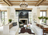 Hereford XX-Large Brazilian Cowhide Rug 8'6"H x 6'10"W #B12538 by Hudson Hides