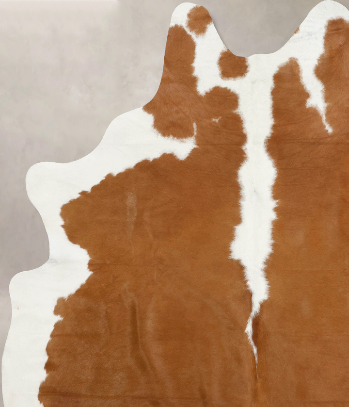 Hereford XX-Large Brazilian Cowhide Rug 8'5"H x 6'5"W #B12540 by Hudson Hides