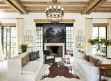 Hereford X-Large Brazilian Cowhide Rug 7'4"H x 6'7"W #B12541 by Hudson Hides