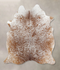 Salt and Pepper Brown Large Brazilian Cowhide Rug 6'9