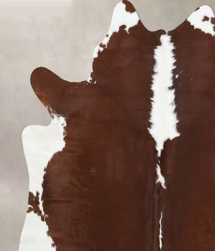 Hereford X-Large Brazilian Cowhide Rug 7'6"H x 6'8"W #B12551 by Hudson Hides