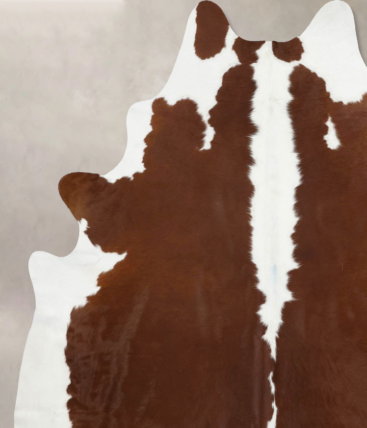 Hereford XX-Large Brazilian Cowhide Rug 8'5"H x 7'2"W #B12556 by Hudson Hides