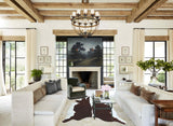 Hereford XX-Large Brazilian Cowhide Rug 8'5"H x 7'2"W #B12556 by Hudson Hides