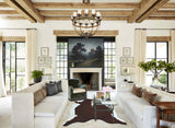 Hereford XX-Large Brazilian Cowhide Rug 8'6"H x 7'0"W #B12558 by Hudson Hides