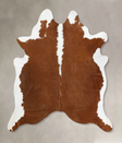 Hereford XX-Large Brazilian Cowhide Rug 7'6"H x 6'8"W #B12577 by Hudson Hides
