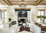 Hereford XX-Large Brazilian Cowhide Rug 7'6"H x 6'8"W #B12577 by Hudson Hides