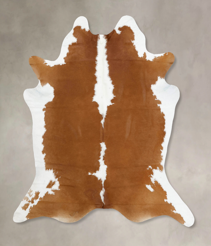 Hereford X-Large Brazilian Cowhide Rug 7'5"H x 6'7"W #B12578 by Hudson Hides