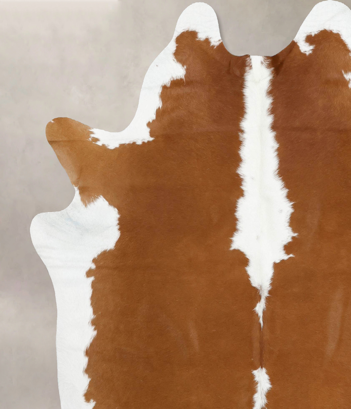 Hereford X-Large Brazilian Cowhide Rug 7'5"H x 6'7"W #B12578 by Hudson Hides