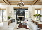 Hereford XX-Large Brazilian Cowhide Rug 8'10"H x 7'4"W #B12583 by Hudson Hides