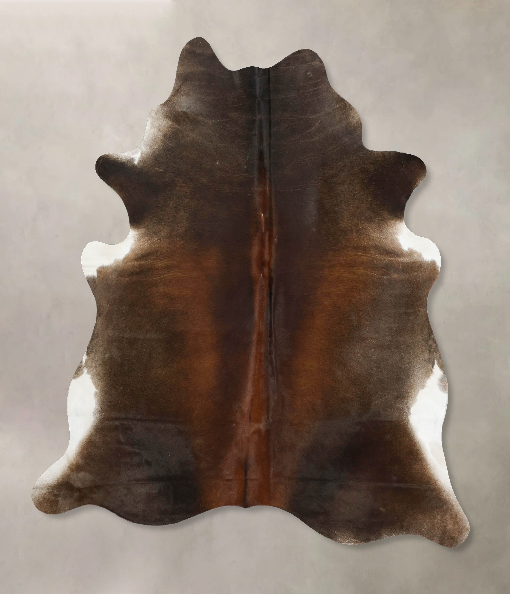 Chocolate Cowhide Rug #B12592