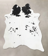 Black and White XX-Large Brazilian Cowhide Rug 8'9"H x 6'6"W #B12600 by Hudson Hides