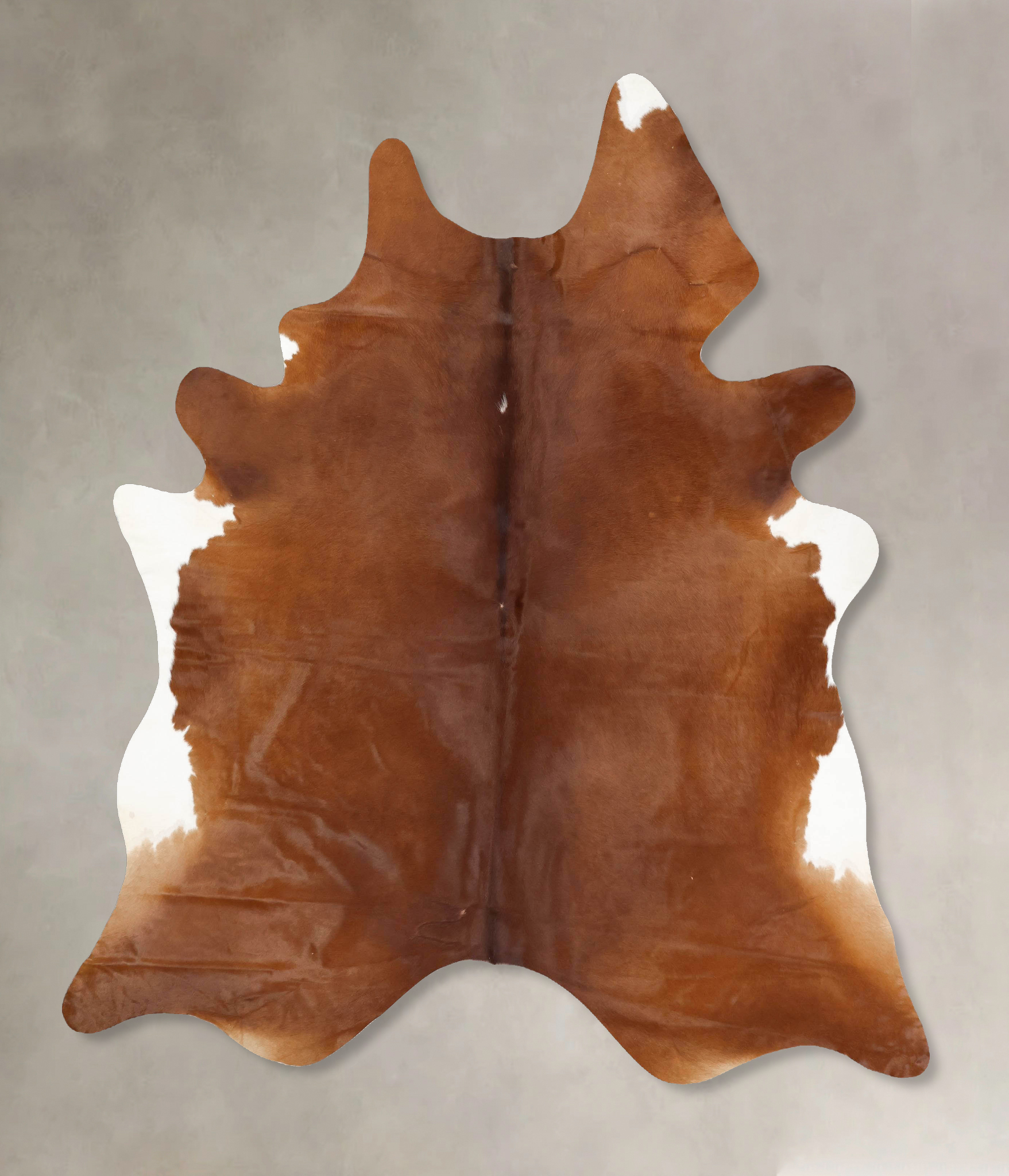 Solid Black Cowhide Rug #B12649