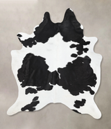 Black and White XX-Large Brazilian Cowhide Rug 8'10"H x 6'3"W #B12659 by Hudson Hides