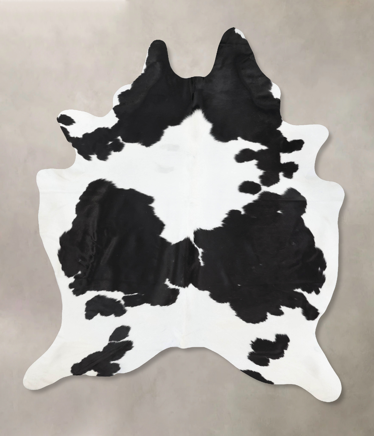 Black and White Cowhide Rug #B12659