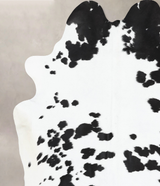 Black and White XX-Large Brazilian Cowhide Rug 8'8"H x 7'5"W #B12683 by Hudson Hides