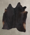 Solid Black X-Large Brazilian Cowhide Rug 6'7