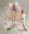 Salt and Pepper Brown X-Large Brazilian Cowhide Rug 7'1
