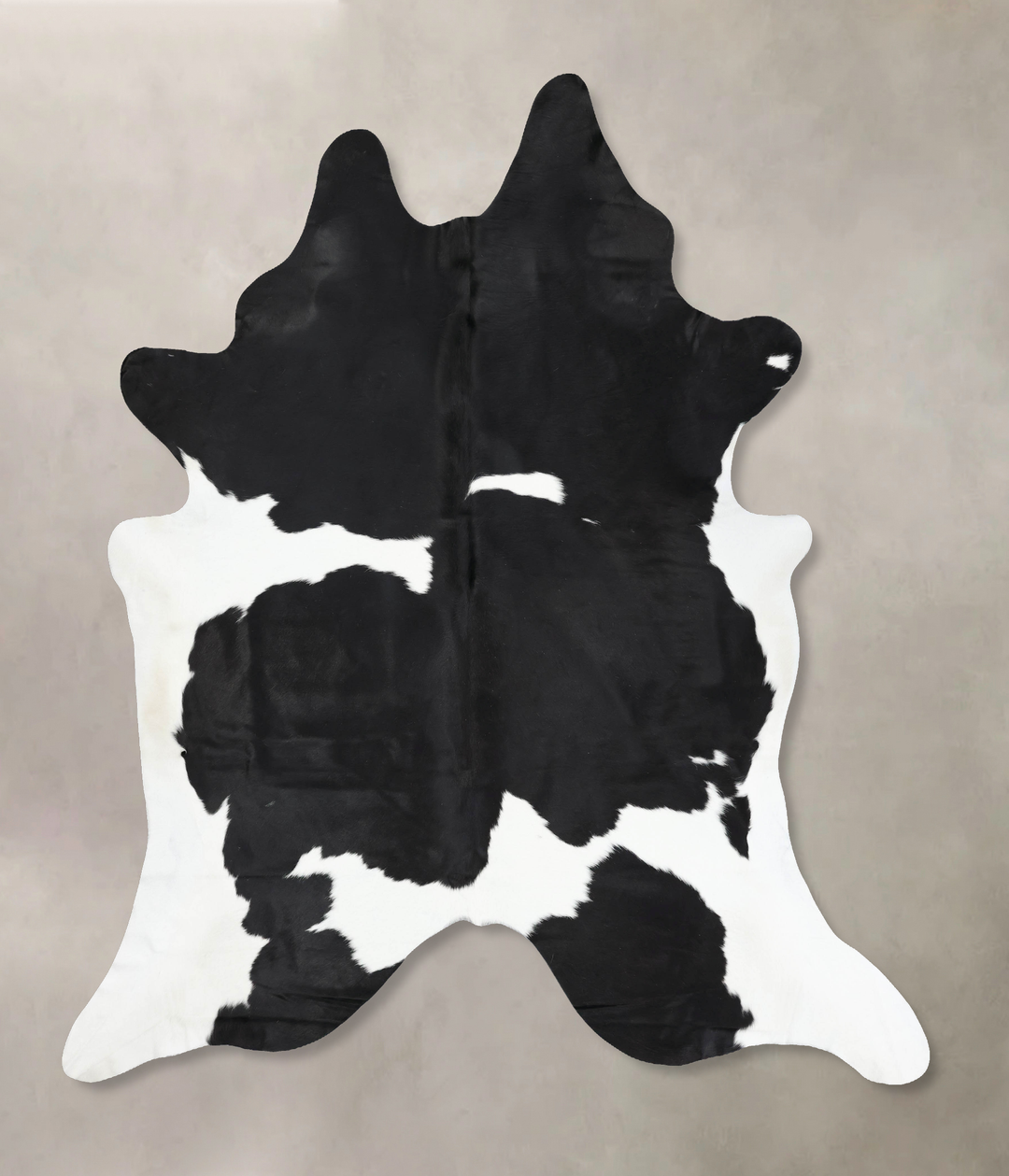 Black and White XX-Large Brazilian Cowhide Rug 9'3"H x 8'1"W #B12772 b