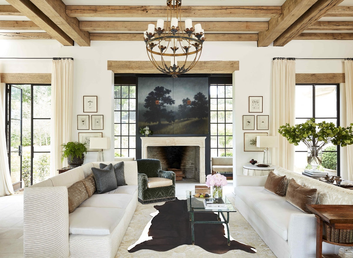 Chocolate Cowhide Rug #B12783